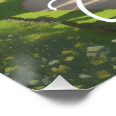 Yorkshire England Travel Poster ポスター (コーナー)