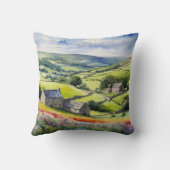 "Yorkshire Meadowsong"ランドスケープYorkshire Dales クッション (裏面)