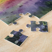 "Yorkshire Meadowsong"ランドスケープYorkshire Dales ジグソーパズル (側面)