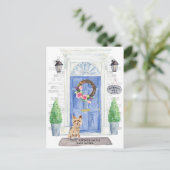 Yorkshire Terier引っ越し案内はがき ポストカード (スタンド正面)