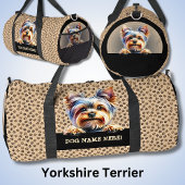 Yorkshire Terrierという名前の犬を追加 ダッフルバッグ