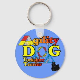 Yorkshire_Terrierアジリティ・ギフト キーホルダー