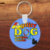Yorkshire_Terrierアジリティ・ギフト キーホルダー (正面)