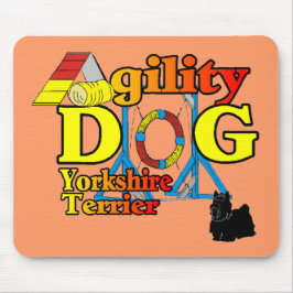 Yorkshire_Terrierアジリティ・ギフト マウスパッド