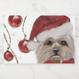 YORKSHIRE TERRIER  スパークリングワインラベル