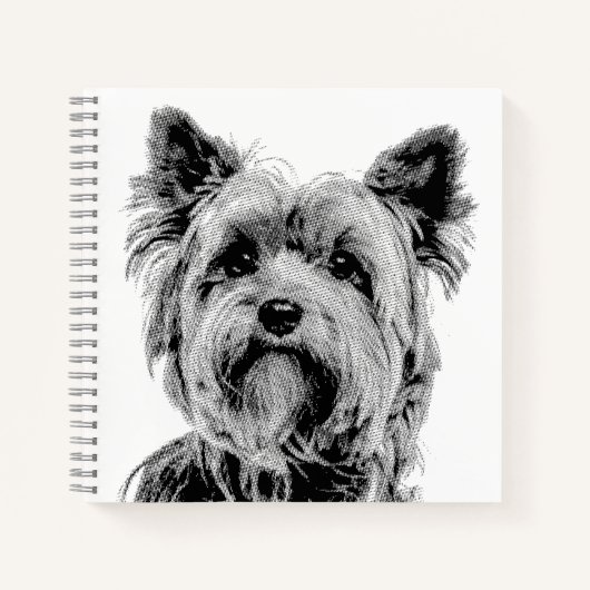 Yorkshire Terrier ノートブック (正面)