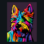 Yorkshire Terrier ポスター<br><div class="desc">Yorkshire Terrier dog pop art</div>