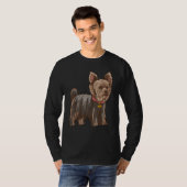 Yorkshire Terrier – 犬の識別 – 犬の愛 Tシャツ (正面フル)