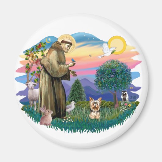 Yorkshire Terrier (#17) マグネット (正面)