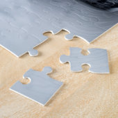 Yorkshire Terrier Christmas Red Truck Holiday Gift ジグソーパズル (側面)