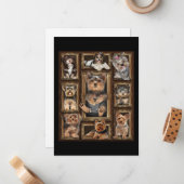 Yorkshire Terrier Dog Cute Yorkshire Terrier Lover ノートカード (正面/裏面インサイチュ)