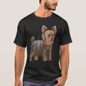Yorkshire Terrier - Dog Identification - Dogs Love Tシャツ (正面)
