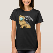 Yorkshire Terrier Dog with Mask Yorkie Ew People Tシャツ (正面)