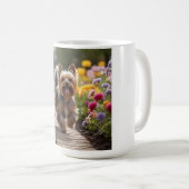 Yorkshire Terrier Elegant Coffee Mug コーヒーマグカップ (正面右)