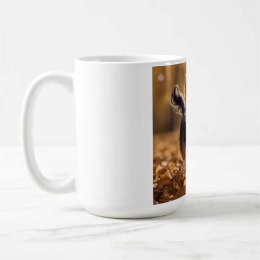 Yorkshire Terrier Elegant Coffee Mug コーヒーマグカップ (左)