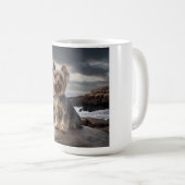 Yorkshire Terrier Elegant Coffee Mug コーヒーマグカップ (正面右)