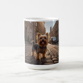 Yorkshire Terrier Elegant Coffee Mug コーヒーマグカップ (中央)