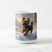 Yorkshire Terrier Elegant Coffee Mug コーヒーマグカップ (中央)