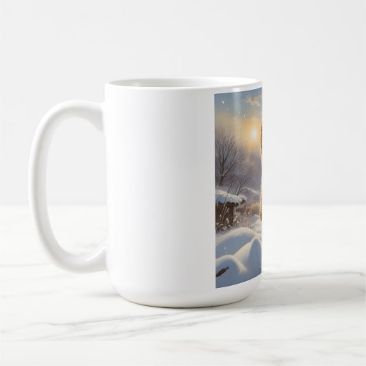 Yorkshire Terrier Elegant Coffee Mug コーヒーマグカップ (左)