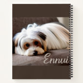 Yorkshire Terrier, Experience Ennui Journal ノートブック (裏面)