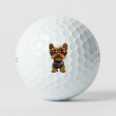 Yorkshire Terrier Golf Balls ゴルフボール (正面)