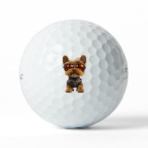Yorkshire Terrier Golf Balls