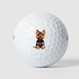 Yorkshire Terrier Golf Balls ゴルフボール