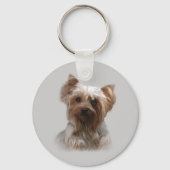 Yorkshire Terrier Keychain キーホルダー (正面)