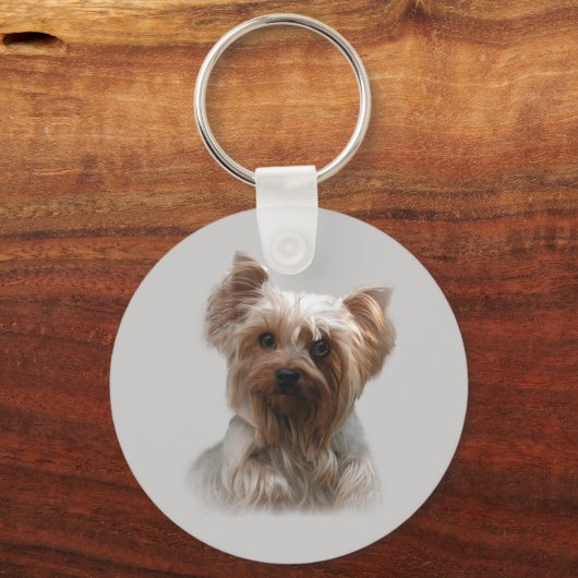 Yorkshire Terrier Keychain キーホルダー (正面)