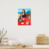 Yorkshire Terrier Print Poster ポスター (キッチン)