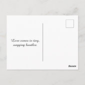 Yorkshire Terrier Puppy Family Colorful Portrait ポストカード (裏面)