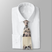 Yorkshire Terrier Puppy Painting Original Dog Art ネクタイ (タイ)