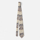 Yorkshire Terrier Puppy Painting Original Dog Art ネクタイ (裏面)