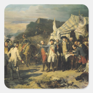 Yorktownの包囲、1781年10月17日1836年 スクエアシール
