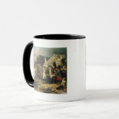 Yorktownの包囲、1781年10月17日1836年 マグカップ (正面左)