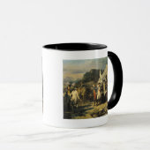 Yorktownの包囲、1781年10月17日1836年 マグカップ (正面右)