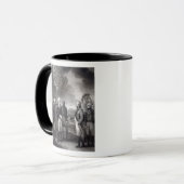 Yorktown 1781年の主のCornwallis降伏 マグカップ (正面左)