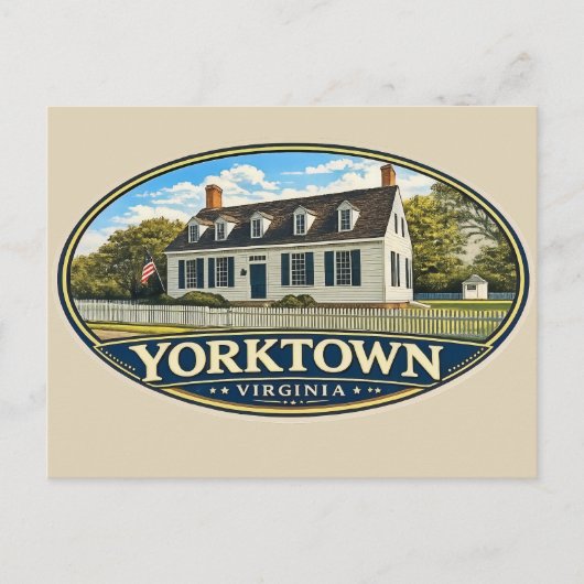 Yorktown, Virginia ポストカード (正面)