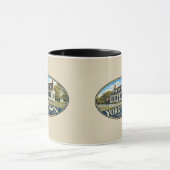 Yorktown, Virginia マグカップ (中央)