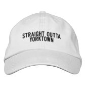 YORKTOWN Virginia Hat 刺繍入りキャップ (正面)