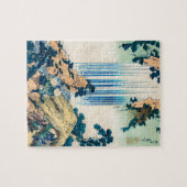 Yoro Waterfall Mino Province by Katsushika Hokusai ジグソーパズル (横)