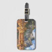 Yosemite Bridalveil Falls Reflection ラゲッジタグ (正面縦)