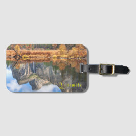 Yosemite Bridalveil Falls Reflection ラゲッジタグ