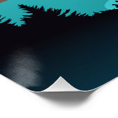 Yosemite California National Park Nature Poster ポスター (コーナー)