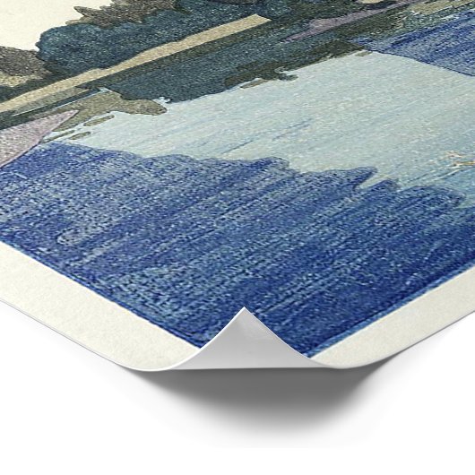 Yosemite, El Capitan, Hiroshi Yoshida ポスター (角)