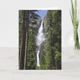 Yosemite Fallsのヨセミテ国立公園 カード