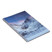 Yosemite Fallsの日の出 ノートブック (右側)