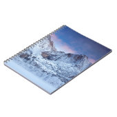 Yosemite Fallsの日の出 ノートブック (左側)