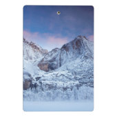 Yosemite Fallsの日の出 ミニクリップボード (裏面)