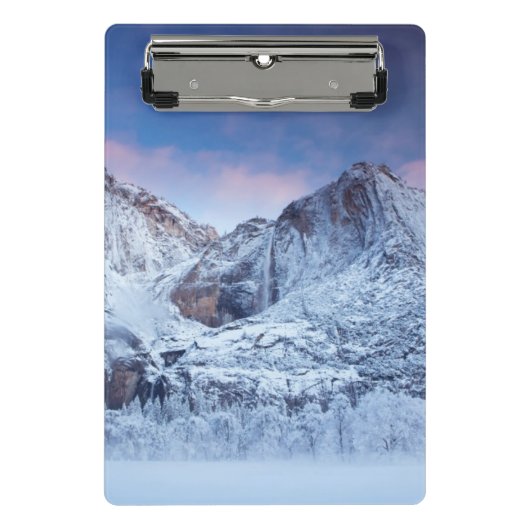 Yosemite Fallsの日の出 ミニクリップボード (正面)